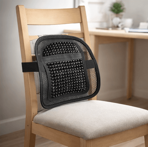 Mesh lændestøtte til bil og kontor